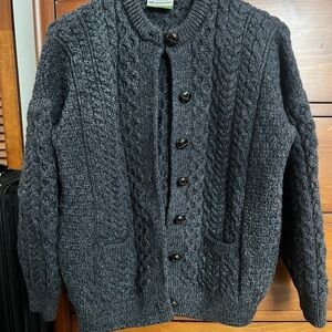 Shannon Woolen Mills 100% Merino Wool Cardigan